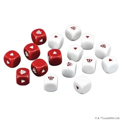 Afbeelding van Star Wars: Legion Defense DICE Pack 16 Enhanced Dice! Tafelblad Miniaturen Game, Strategiespel voor Kinderen en Volwassenen, Leeftijd 14+, 2 spelers, 3 uur speeltijd, gemaakt door Atomic Mass Games