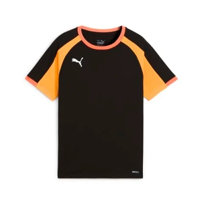 Afbeelding van Puma voetbalshirt indivudualLIGO zwart/oranje