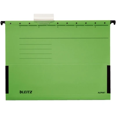 Afbeelding van Leitz Hangmap Alpha Din A4 Groen 19860055 1 Stuks