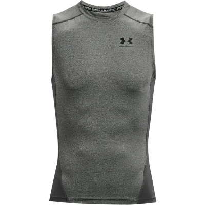 Afbeelding van Under Armour UA HG COMP SL HEAT GEAR Top, Heren, Maat: 3XL, Carbon heather