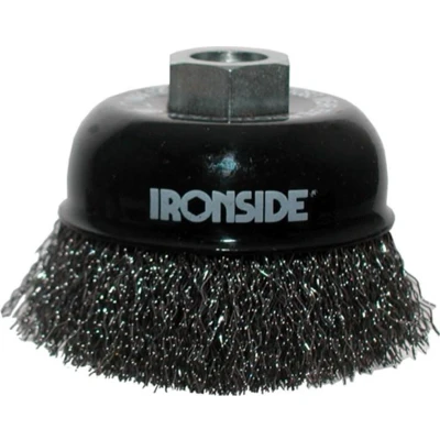 Afbeelding van Ironside Komborstel staaldraad gegolfd M14 diameter 100mm