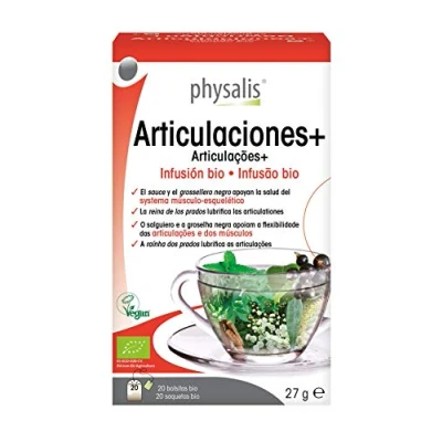 Afbeelding van Physalis Kruideninfusie Gewrichten+ Bio 20 theezakjes