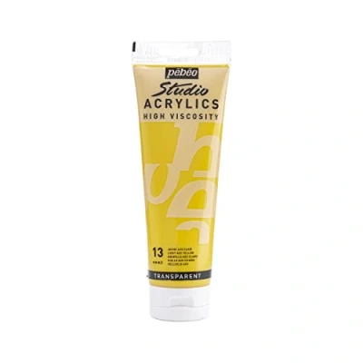 Afbeelding van Pebeo 250 ml Studio Acryl Verf, Licht Azo Geel