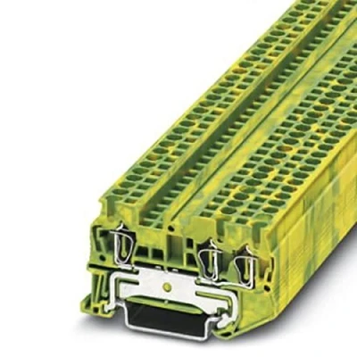 Afbeelding van Phoenix Contact ST 2,5 TWIN PE 3031267 Aardklem 3 etages Aantal polen: 0.08 mm² 2.5 Groen, Geel 50 stuk(s)
