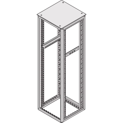 Afbeelding van Schroff 23130103 19 inch Rails voor patchkast