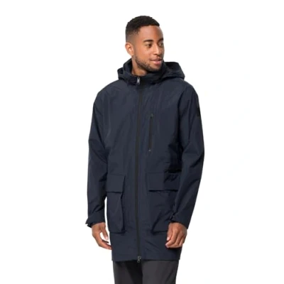 Afbeelding van Jack Wolfskin Norden PORT Parka, Heren, Maat: Small, Night blue