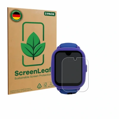 Afbeelding van ScreenLeaf Screenprotector voor SaveFamily Iconic Plus 2 4G Duurzame schermbescherming Folie Beschermfolie transparant (2 Stuks)