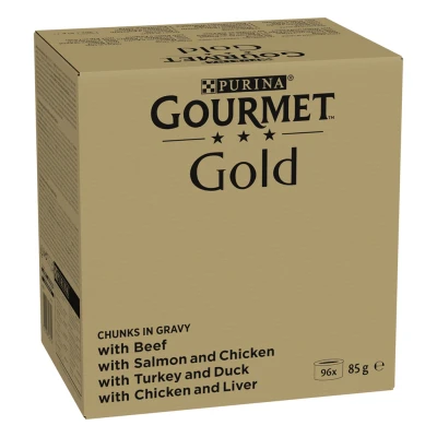 Afbeelding van Gourmet Gold Multibox Kattenvoer Mix 96x85 g
