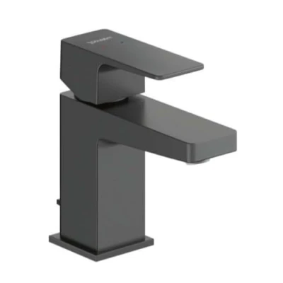 Afbeelding van Duravit, Badkamermeubels, Miscelatore monocomando per lavabo Manhattan, sporgenza 95 mm, con scarico a scomparsa, MH10