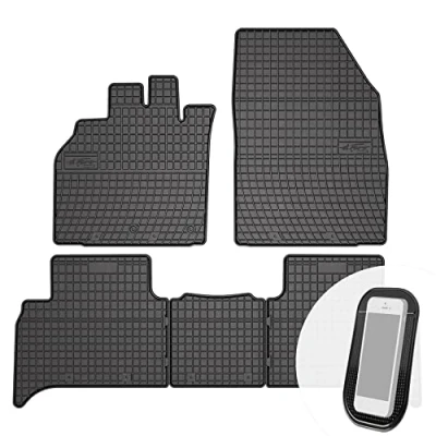 Afbeelding van Rubberen automatten rubber precies passend 5 delige set geschikt voor Renault Scenic / Grand 2003 2016