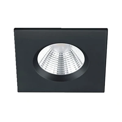 Afbeelding van TRIO ZAGROS Inbouwverlichting Mat zwart SMD LED Binnenverlichting
