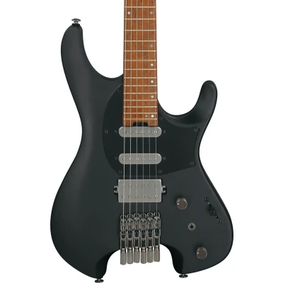 Afbeelding van Ibanez Q Series QX52 BKF Black Flat headless elektrische gitaar met gigbag