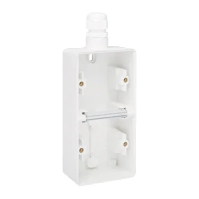 Afbeelding van Niko Hydro Opbouwbak 2V Ver. 1xM20 Wit 701 84251