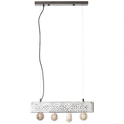 Afbeelding van Brilliant VAGOS Hanglamp Wit;Zwart