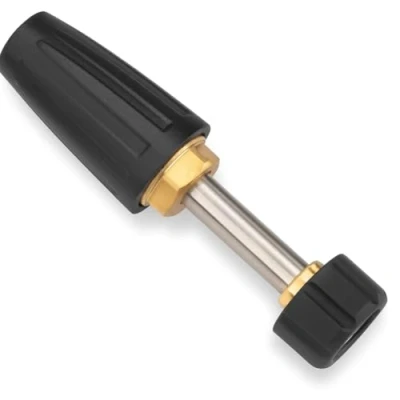 Afbeelding van M&amp;M Smartek Professionele korte lans, 16 cm, M22, rotorzuigmond, vuilfrees, turbomondstuk voor Kärcher HD HDS hogedrukreiniger, pistool, werkdruk: tot 4000 PSI 276 bar 100 graden zwart