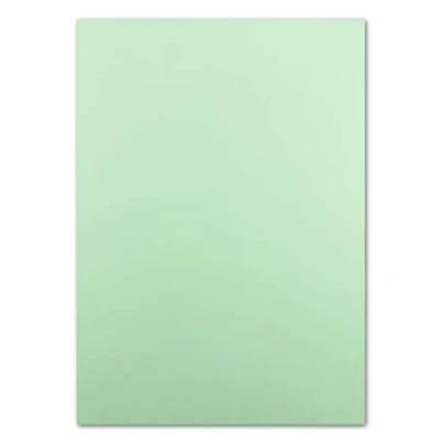 Afbeelding van FarbenFroh Papieren vellen, DIN A4, muntgroen (groen), 240 g/m², 21 x 29,7 cm, gekleurd papier, fotokarton, knutselpapier, kleikarton, 25 stuks