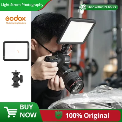 Afbeelding van Godox LEDP120C LED Panel slim variable color
