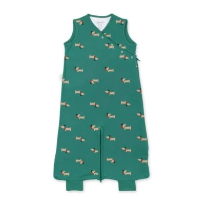 Afbeelding van BEMINI MAGIC BAG Jersey 4 12m Print wouff Spinach TOG 0.5