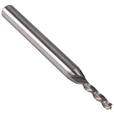 Afbeelding van Milling Cutter Diameter 3mm 3 Flutes HSS &amp; Aluminum Shaft CNC Bit Extended, Incisive, Strong, and Durable