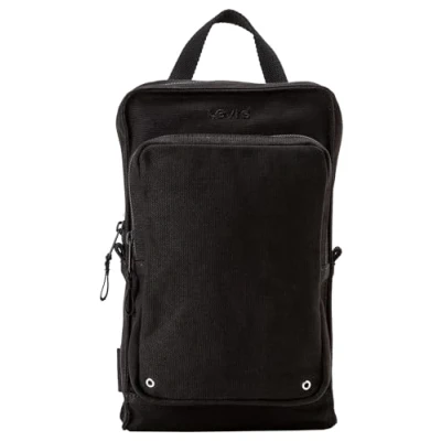 Afbeelding van Levi&#039;s ZIP Sling Unisex Schoudertas, Maat: One Size, Regular black