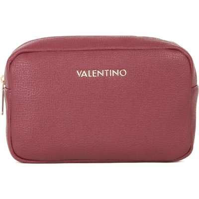 Afbeelding van VALENTINO Cosmetische tas Stereo Re Soft Cosmetic Case Rosso Scuro Donkerrood