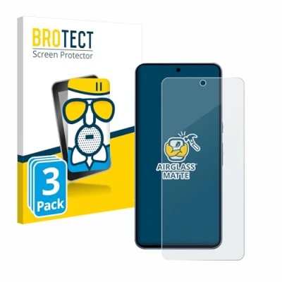 Afbeelding van BROTECT Antireflecterende Glas Screen Protector Mat voor Google Pixel 8 Pro (3 Stuks) Schermbeschermer [Beschermglas Folie niet Gehard Glas]