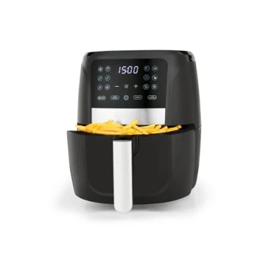 Afbeelding van Salter digital air fryer olievrije luchtfriteuse van 5,7l, 12 kookfuncties, weinig tot geen olieverbruik, digitaal led display, afneembare niet klevende kooksnelheid, 1500 W.
