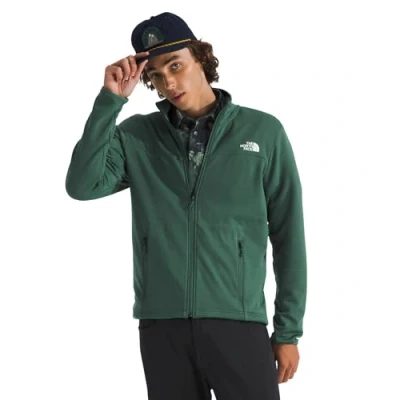 Afbeelding van The North Face Cedar Trail GRID Jacket Fleecejas, Heren, Maat: XXL, Duck green