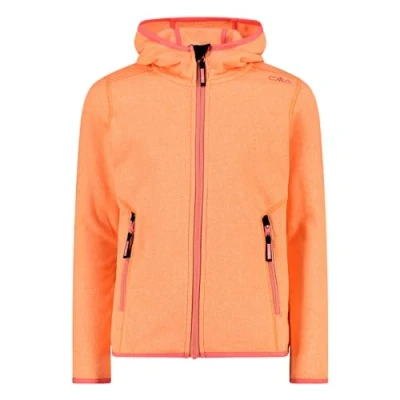 Afbeelding van CMP, Kid G Jas met vaste capuchon, Meloen Perzik Wit, 164