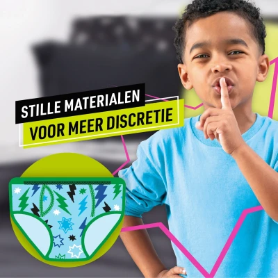Afbeelding van Pampers Ninjamas Pyjama Pants Nacht Jongen 4/7 jaar Small Pack 10 luierbroekjes
