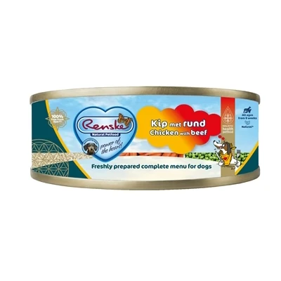 Afbeelding van Renske Hond Vers Vlees Kip / Rund 24X95 GR