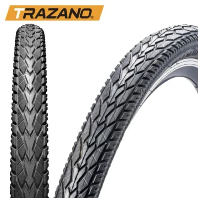 Afbeelding van Trazano Buitenband Reflectie 28 x 1 5/8 3/8 (37 622) Zwart