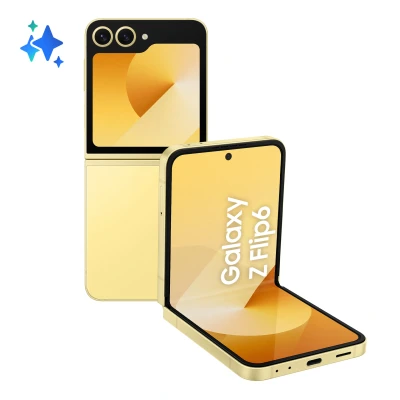 Afbeelding van Samsung Galaxy Z Flip 6 256GB Geel Los Toestel Simlockvrij 2 Jaar Garantie Geen Verzendkosten &amp; Morgen In Huis Mobiele Telefoon