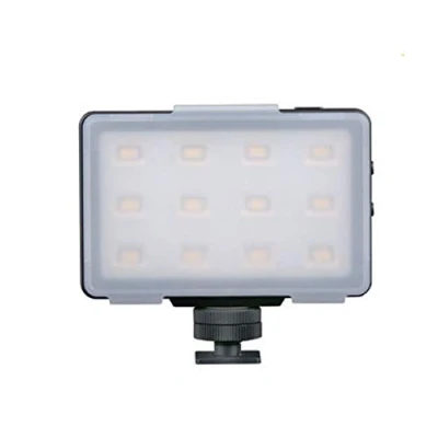 Afbeelding van Dorr 371022 VL 12S Mini LED videolamp met ingebouwde Li Ion batterij zwart