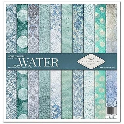 Afbeelding van ITD Collection scrapbooking pakket, papier, decoratief decoupage, kaarten maken, papierformaat 310 x 320 mm (SLS 012 HS code 48025890)