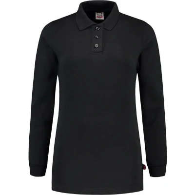 Afbeelding van Tricorp Dames Polosweater 301007 Zwart mt.3XL