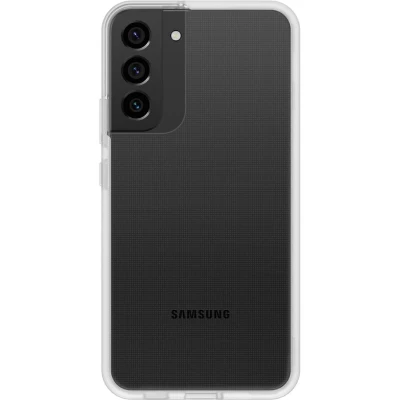 Afbeelding van OtterBox Sleek Series hoesje voor Samsung Galaxy S22+, schokbestendig, valbestendig, ultradun, beschermende, getest volgens militaire standaard, Transparant, Geen Retailverpakking