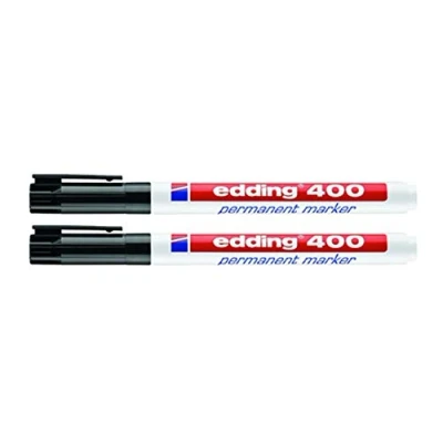 Afbeelding van Edding 400 permanente marker, navulbaar, 1 mm, zwart