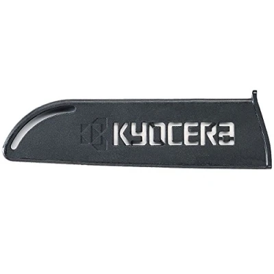 Afbeelding van KYOCERA Lemmetbeschermer BG 130 optimale mesbescherming voor keramische messen, messen. Geschikt messen tot 11,5 13 cm lengte. Van kunststof. Zwart