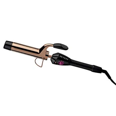 Afbeelding van Revlon RVIR1159E Krultang Zwart/Goud Minimale temperatuur 140C Rechte