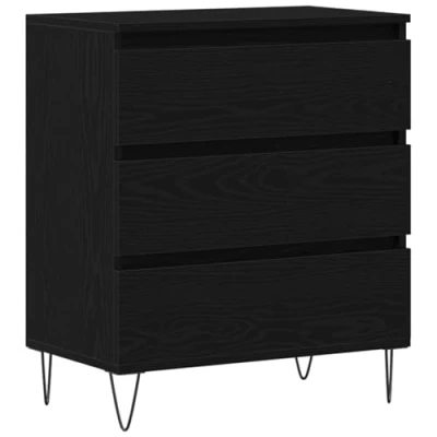 Afbeelding van vidaXL Dressoir Zwart Eiken Fineer Groot Buffet