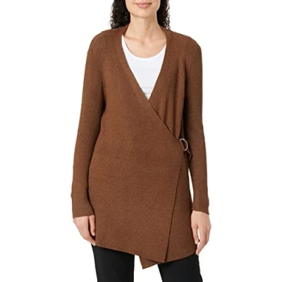 Afbeelding van OBJECT OBJFAE THESS L/S RIB KNIT CARDIGAN NOOS Dames Vest Maat M