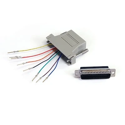 Afbeelding van StarTech.com Adapter DB25M to RJ45F