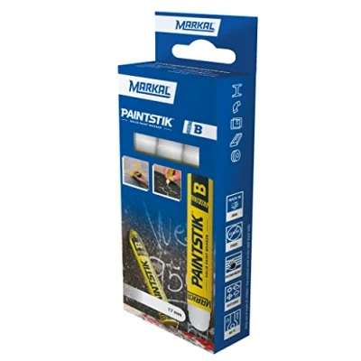 Afbeelding van B Paintstik Retail Pack Marker, wit, 3 stuks