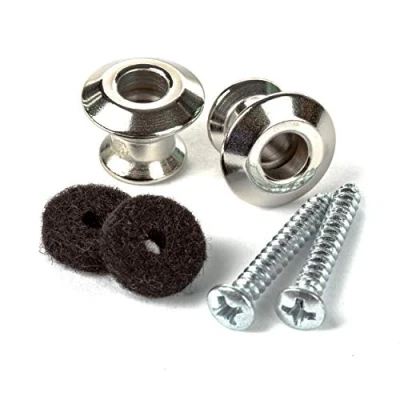 Afbeelding van Dunlop 2PSLS031N Straplok Dual Design Strap Button Set Nickel