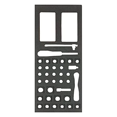 Afbeelding van Bahco Foaminlay Fit&amp;Go 1/3 met doppen en toebehoren 1/4&quot; 37 delig FF1E2001