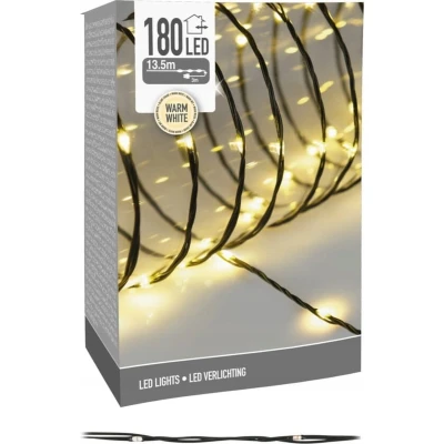 Afbeelding van Standaard kerstverlichting 16.5 meter PerfectLED (180 LEDs, Binnen/Buiten, Warm wit)