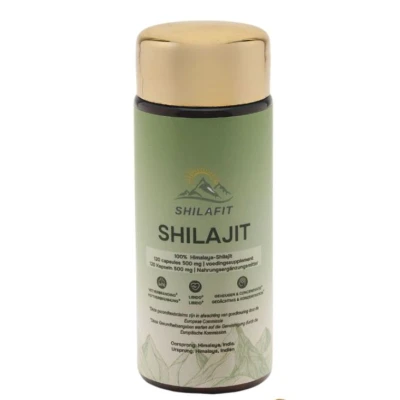 Afbeelding van Shilafit Shilajit 500mg Capsules 120CP