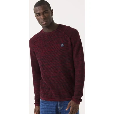 Afbeelding van GARCIA Trui Gestreept Bordeaux XL