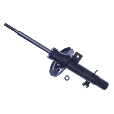 Afbeelding van DENCKERMANN DSB559G Schokdemper Vooras links Gasdruk Dubbelpijp Veerpoot, Demper met aanslagveer Pen bovenaan PEUGEOT: 208 I Hatchback